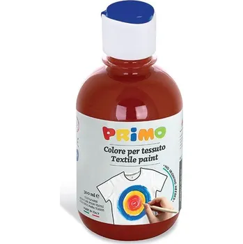 Speciální výtvarná barva Barva na textil PRIMO, 300 ml - hnědá