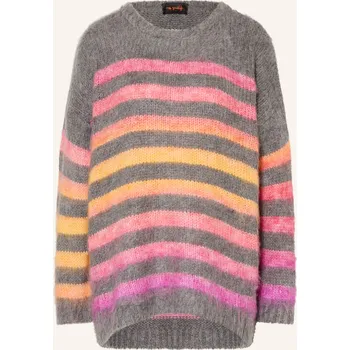 Dámský svetr Miss Goodlife Dámský Svetr S Alpakou, šedá / růžová / tmavě...