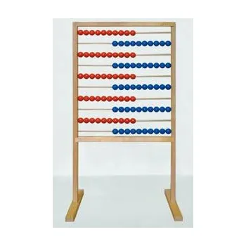 Dřevěná hračka Počítadlo dřevěné - velké 770 × 1425 mm