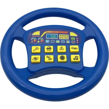 Hračka pro nejmenší LEAN TOYS Interaktivní volant modrý
