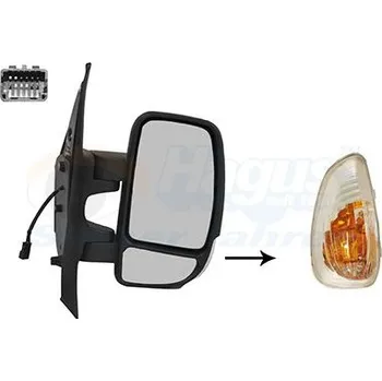 Auto zrcátko Vnější zpětné zrcátko VAN WEZEL 3799808