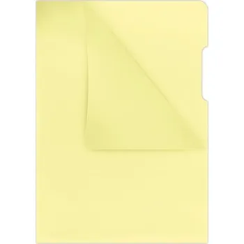 Zakládací obal L Donau - A4, 180 mic, žlutý