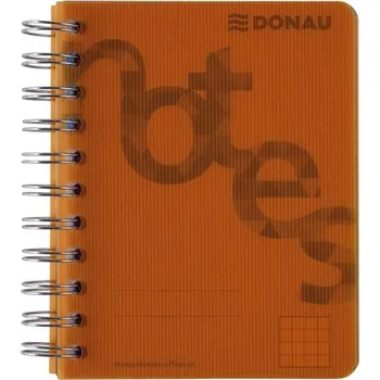 Blok Donau College, A6, čtverečkovaný, oranžový