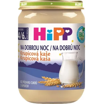 Dětská výživa HiPP BIO Kaše na dobrou noc krupicová