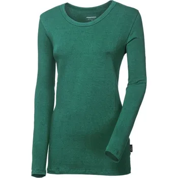 Oblečení a móda triko dlouhé dámské Progress BAMBUS LS ORIGINAL khaki
