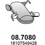 Zadní tlumič výfuku ASSO 08.7080