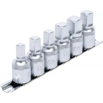 Klíč Klíče na olejové zátky 8-10-12-14 mm 1/2' -3/8' BGS B.1016