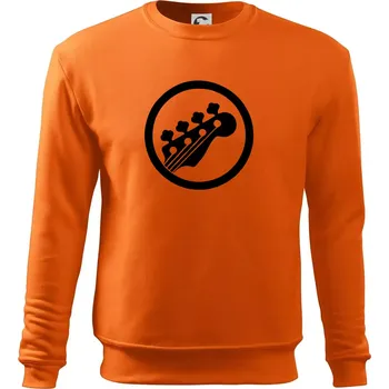Pánská mikina Kytara kruh - Mikina Essential pánská - 2XL ( Oranžová )
