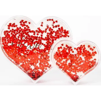 Rám na obraz FANDY Akrylový rámeček sněžítko Hearts