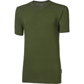 Chlapecké tričko triko krátké dětské Progress BAMBUS LITE khaki