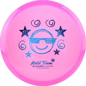 Disc golf Kastaplast GÖTE K1 Hard // Dallas Garber Mold Team Barva: Svítivě zelená, Váha: 177 g