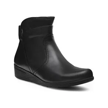 Dámské kozačky Polokozačky Go Soft WI16-JANE ZULA-02 Černá 38