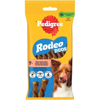 Pamlsek pro psa Pedigree Rodeo DUO Žvýkací tyčinky pro psy s hovězím