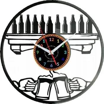 Hodiny Nástěnné hodiny Evevo černé 30 cm