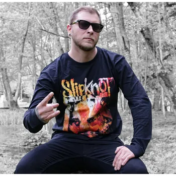 Pánské oblečení Tričko metal pánské Slipknot - TESF Pepper - ROCK OFF - SKLST99MB - M