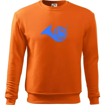 Pánská mikina Blue French Horn - Mikina Essential pánská - XL ( Oranžová )