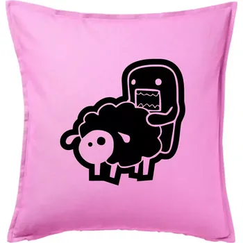 Polštář Sticker ovce - Polštář 50x50 - 50x50 - Pouze potah ( Růžová )