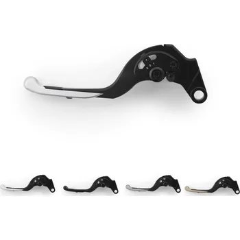 Rizoma Nastavitelná spojková páčka RIZOMA ADJUSTABLE PLUS pro motocykl HONDA CB650F a R, černá Černá