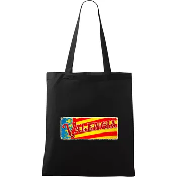 Cedula stará Valencia - Taška bavlněná - 42 x 38 cm ( Černá )