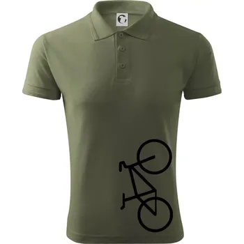 Pánská košile Kolo na výšku - Polokošile pánská Pique Polo 203 - 5XL ( Khaki )