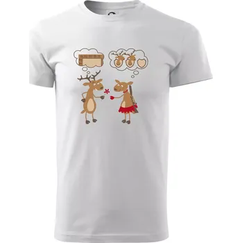 Sobí láska (Hana-creative) - Triko extra velké (5-8XL) - 8XL ( Bílá )