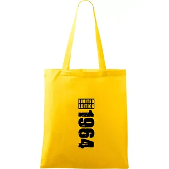 Limited edition 1964 pruh - Taška bavlněná - 42 x 38 cm ( Žlutá )