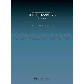 John Williams: The Cowboys Overture (noty pro koncertní orchestr, party, partitura)