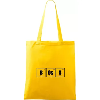 Periodická tabulka BOsS - Taška bavlněná - 42 x 38 cm ( Žlutá )