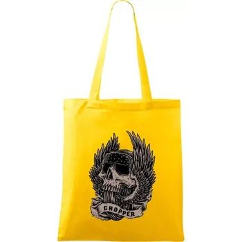 Chopper kolo křídla - Taška bavlněná - 42 x 38 cm ( Žlutá )
