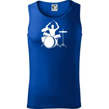 Bicí bubeník - Tílko pánské Core - L ( Královská modrá )