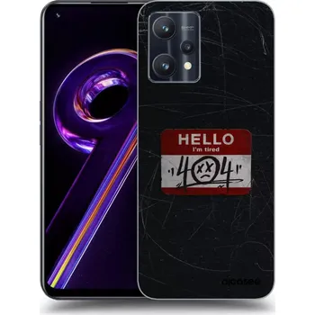 Pouzdro na mobilní telefon Picasee silikonový průhledný obal pro Realme 9 Pro 5G - HELLO 404