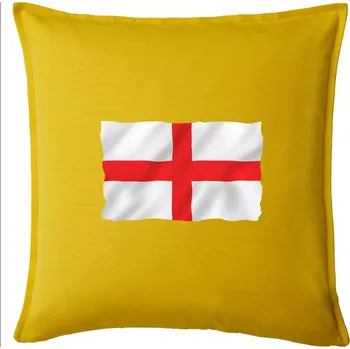 Polštář Anglická vlajka vlající - Polštář 50x50 - 50x50 - Pouze potah ( Žlutá )