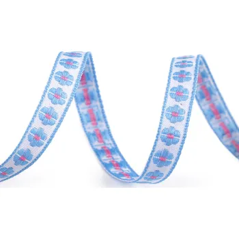 Vzorovka šíře 10 mm, barva 3 modrá světlá