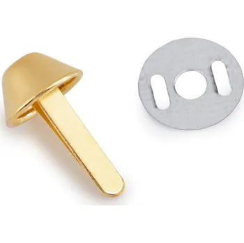 Nýt Dvounožkový hřeb / kovové nožičky na kabelky Ø12 mm Varianta: 7 žluté zlato, Balení: 50 sada