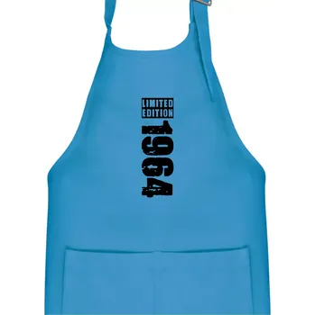 Kuchyňská zástěra Limited edition 1964 pruh - Dětská zástěra na vaření - Univerzální velikost ( Světlý tyrkys )