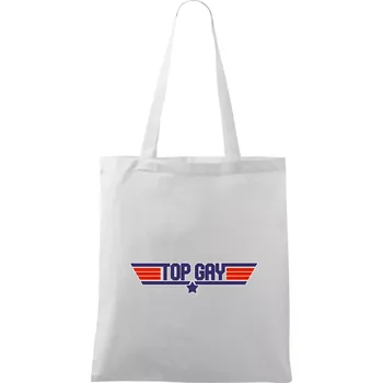 Topgay - Taška bavlněná - 42 x 38 cm ( Bílá )