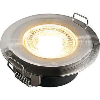 Žárovka HEITRONIC LED vestavné svítidlo DL7202 nikl 5W teplá bílá 3000K 500668