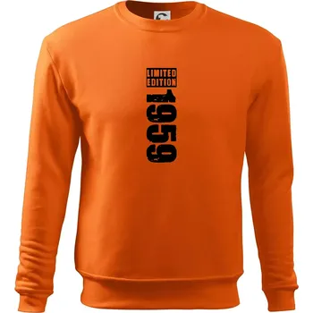 Pánská mikina Limited edition 1959 pruh - Mikina Essential pánská - XL ( Oranžová )
