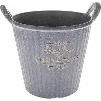 Květináč Casa de Engel Home Obal na květináč s uchy - Eko plast, 0/12 Fialová UNI (2830748)