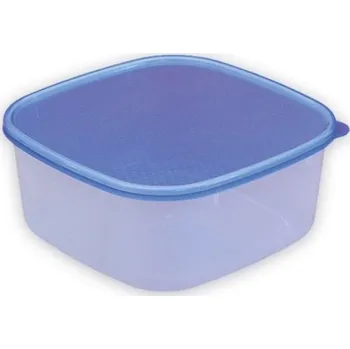 Dóza na potraviny box 3,0l hranatý s měrkou, 23x23x10cm, plast