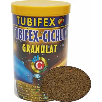 Krmivo pro rybičky Tubifex Cichlid granulát 125 ml