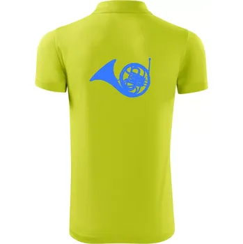 Pánská košile Blue French Horn - Polokošile Victory sportovní (dresovina) - L ( Limetková )