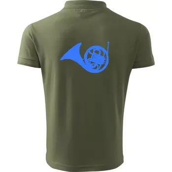 Pánská košile Blue French Horn - Polokošile pánská Pique Polo 203 - 2XL ( Khaki )