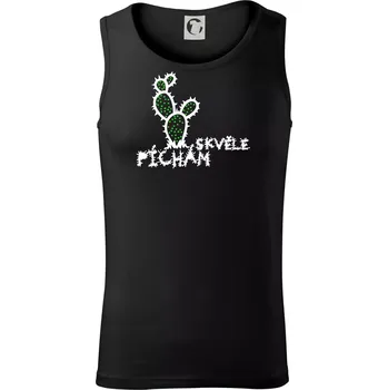 Píchám skvěle - Tílko pánské Core - XL ( Černá )