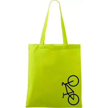 Kolo na výšku - Taška bavlněná - 42 x 38 cm ( Limetková )