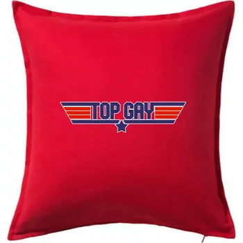 Polštář Topgay - Polštář 50x50 - 50x50 - Včetně výplně ( Červená )