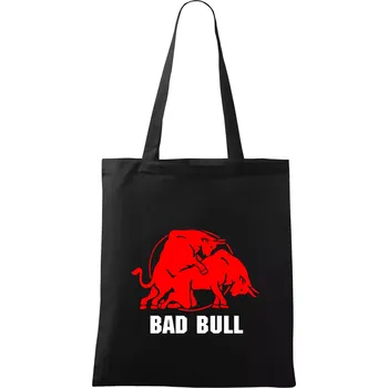 Bad Bull - Taška bavlněná - 42 x 38 cm ( Černá )