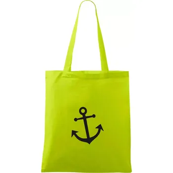 Kotva - Taška bavlněná - 42 x 38 cm ( Limetková )