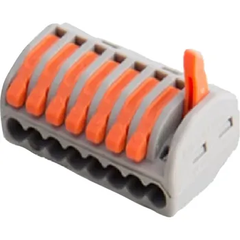 Akcesoria elektryczne Spojka Instalacyjna Szybkozłączka na šňůra typu DRUT LINKA 8x 0,14-4,0mm