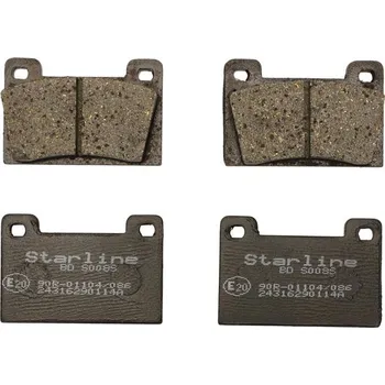 Brzdová destička Sada brzdových destiček STARLINE